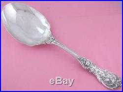 Sterling REED & BARTON Salad Berry Serving Spoon FRANCIS I old mark with pat date