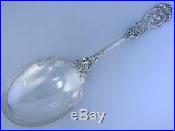 Sterling REED & BARTON Salad Berry Serving Spoon FRANCIS I old mark with pat date