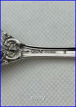 Sterling Reed & Barton Francis 1 1st Teaspoons 6 Set of 4 Old Mark