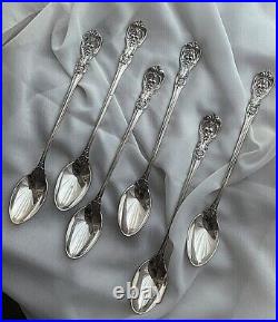 Sterling Silver 925% 1920 American Reed&Barton Iced Tea spoons