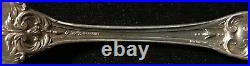 Sterling Silver Flatware Reed & Barton Francis I Cold Meat Fork B Mono Styl2