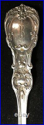 Sterling Silver Flatware Reed & Barton Francis I Serving Spoon B Mono Style2
