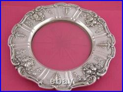 Sterling Silver & Glass REED & BARTON Lemon Serving Dish FRANCIS I no. X567