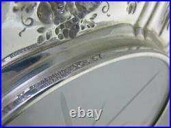 Sterling Silver & Glass REED & BARTON Lemon Serving Dish FRANCIS I no. X567