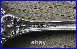 Sterling Silver Jelly Serving Spoon Reed & Barton Francis I Old Mark