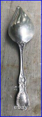 Sterling Silver Jelly Serving Spoon Reed & Barton Francis I Old Mark