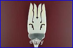 Sterling Silver Reed & Barton Cold Meat Solid Serving Fork
