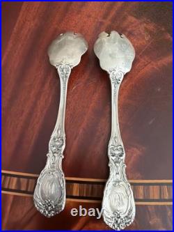 Sterling Silver Reed & Barton FRANCIS I Ice Cream Forks Mono