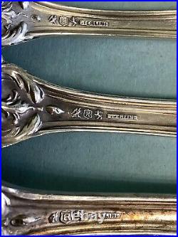Sterling Silver Reed & Barton Flatware Service for 8 Francis I 38 Pieces