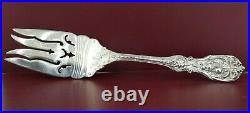 Sterling Silver Reed & Barton Francis I Large Cold Meat Fork 9 1/4 inches