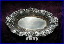 Sterling Silver Reed & Barton Francis I Oval Bread Tray