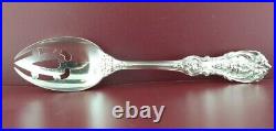 Sterling Silver Reed & Barton Pierced Tablespoon Eagle R Lion 1907
