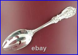 Sterling Silver Reed & Barton Pierced Tablespoon Eagle R Lion 1907
