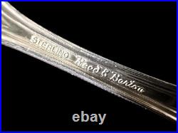 Sterling Silver Sugar Shell FRANCIS THE FIRST Reed & Barton Flatware Spoon 6