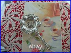Sterling Silver Tea Strainer REED & BARTON FRANCIS I Pattern