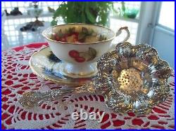 Sterling Silver Tea Strainer REED & BARTON STERLING FRANCIS I Pattern