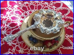 Sterling Silver Tea Strainer REED & BARTON STERLING FRANCIS I Pattern
