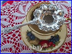 Sterling Silver Tea Strainer REED & BARTON STERLING FRANCIS I Pattern