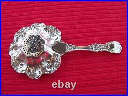 Sterling Silver Tea Strainer REED & BARTON STERLING FRANCIS I Pattern