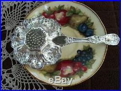 Sterling Silver Tea Strainer Reed and Barton Francis I Pattern