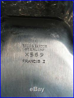 Sterling silver Reed & Barton FRANCIS 1 First BON BON DISH 8 316g