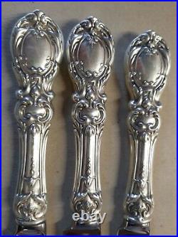 THREE (3) 1907 Reed & Barton Francis I Sterling Butter Knife 9.5 238.4g