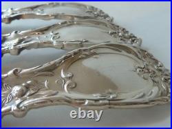 Three Reed & Barton Francis 1st Sterling Serving Spoons, 2 Solid, 1 Pierced