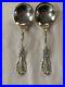 Two Soup Spoons. Reed & Barton Francis I. Sterling Silver. 6