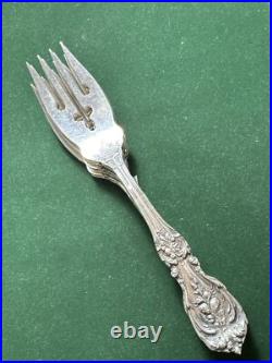 US REED end BARTON STERLING silver FRANCIS I (1907) Salad Fork 6 Pc