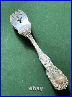US REED end BARTON STERLING silver FRANCIS I (1907) Salad Fork 6 Pc