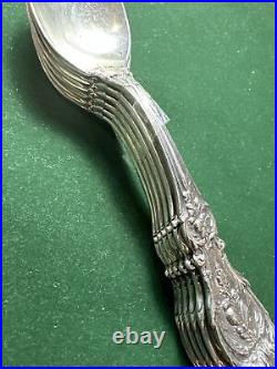 US REED end BARTON STERLING silver FRANCIS I (1907) Teaspoons 6 Pc