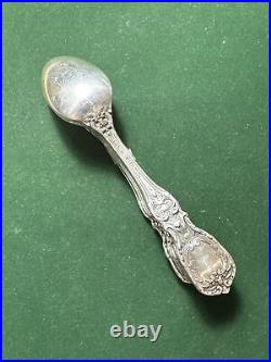 US REED end BARTON STERLING silver FRANCIS I (1907) Teaspoons 6 Pc