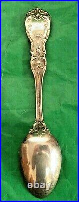 VINTAGE REED & BARTON STERLING TEASPOON PATTERN FRANCIS THE FIRST 1 of 2