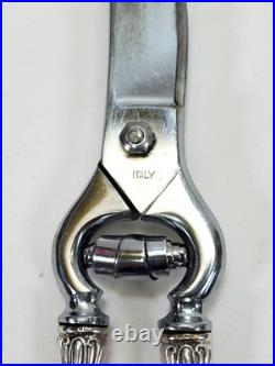 Victorian Sterling Silver Handle Poultry Shears Francis I Reed & Barton Italy