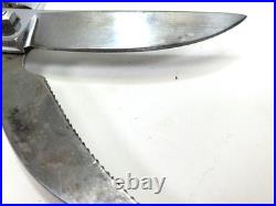 Victorian Sterling Silver Handle Poultry Shears Francis I Reed & Barton Italy