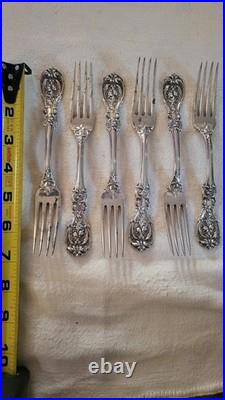 Vintage 1907 Francis I Reed & Barton Sterling Silverware Set 25 Pieces