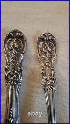 Vintage 1907 Francis I Reed & Barton Sterling Silverware Set 25 Pieces