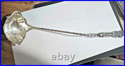 Vintage REED & BARTON FRANCIS I PUNCH BOWL SERVING LADLE STERLING SILVER