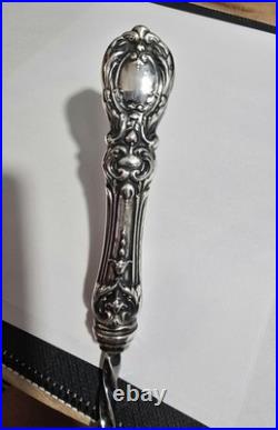 Vintage REED & BARTON FRANCIS I PUNCH BOWL SERVING LADLE STERLING SILVER