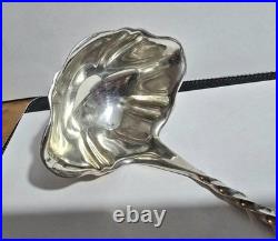Vintage REED & BARTON FRANCIS I PUNCH BOWL SERVING LADLE STERLING SILVER