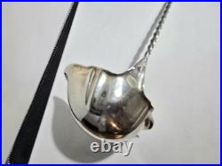 Vintage REED & BARTON FRANCIS I PUNCH BOWL SERVING LADLE STERLING SILVER
