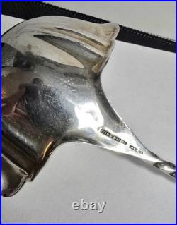 Vintage REED & BARTON FRANCIS I PUNCH BOWL SERVING LADLE STERLING SILVER