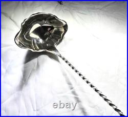 Vintage REED & BARTON FRANCIS I PUNCH BOWL SERVING LADLE STERLING SILVER