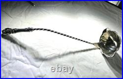 Vintage REED & BARTON FRANCIS I PUNCH BOWL SERVING LADLE STERLING SILVER