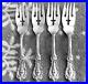 Vintage REED & BARTON Francis 1 Sterling Salad Forks, Set of 4 (Old Marks)