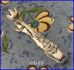 Vintage REED & BARTON Francis 1 Sterling Sugar Tongs