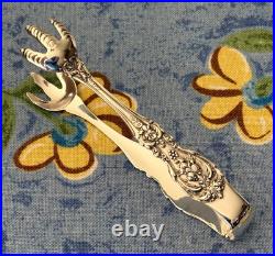 Vintage REED & BARTON Francis 1 Sterling Sugar Tongs