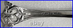 Vintage REED & BARTON Sterling Silver FRANCIS I Large 8 Pierced SERVING FORK