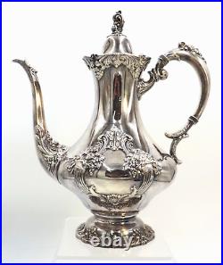 Vintage Reed & Barton 1650 King Francis 12 Silverplate Coffee Pot