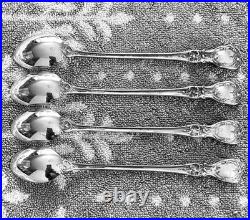 Vintage Reed &Barton Francis 1 Sterling Iced Tea Spoons, Set of 4